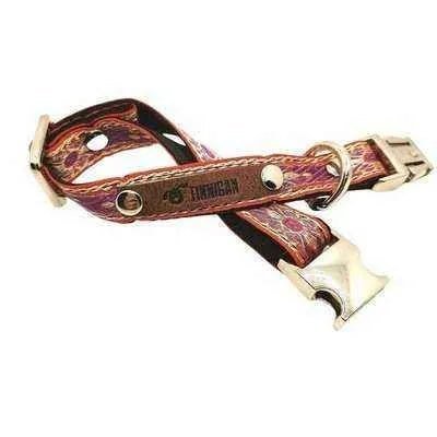 Opulent Paws Personalised Cotton Couture Dog Collar - mezetto