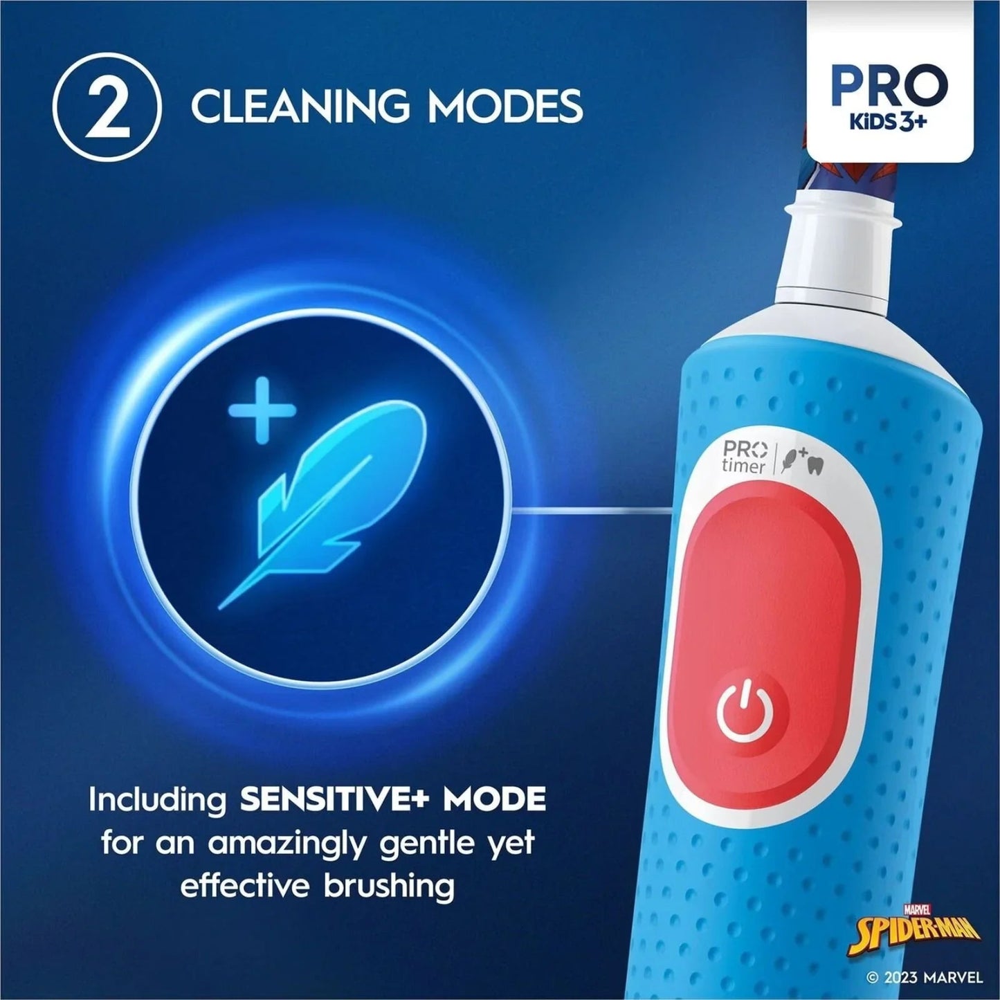 Oral - B Vitality Pro Kids Electric Toothbrush - Spider - Man - mezetto ebebek ebebek