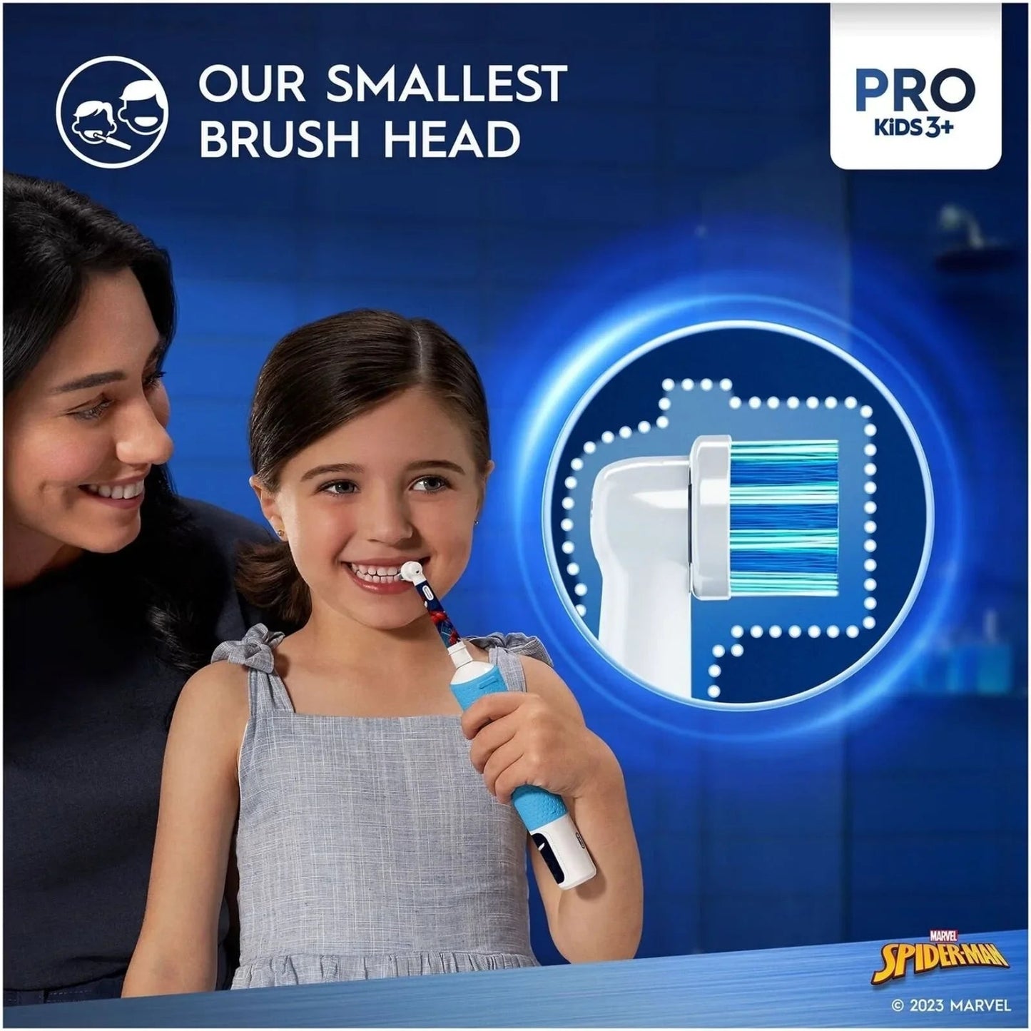 Oral - B Vitality Pro Kids Electric Toothbrush - Spider - Man - mezetto ebebek ebebek