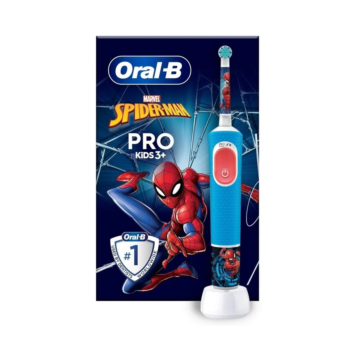 Oral - B Vitality Pro Kids Electric Toothbrush - Spider - Man - mezetto ebebek ebebek