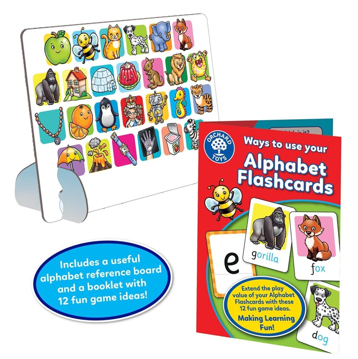 Orchard Toys Alphabet Flashcards - mezetto ebebek ebebek