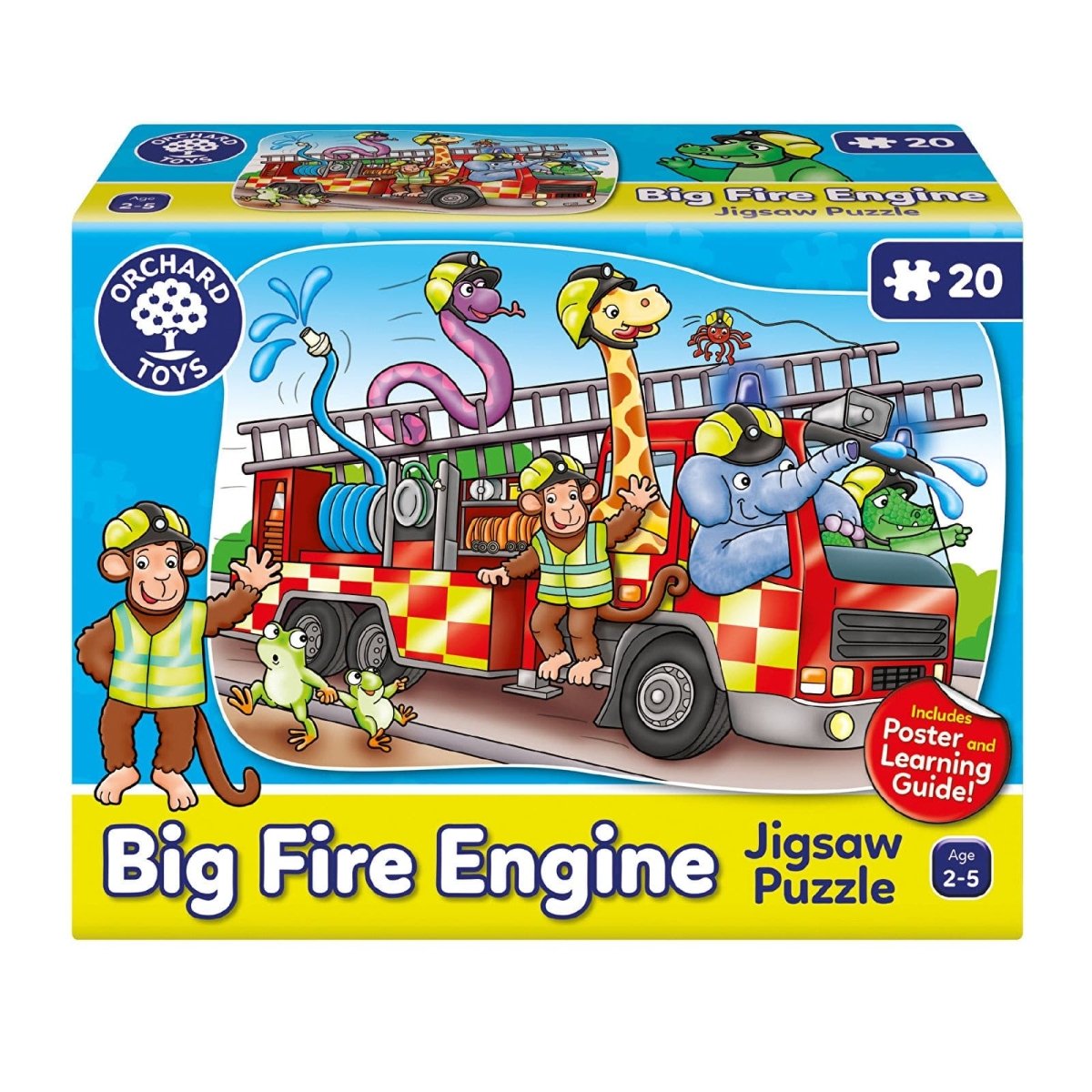 Orchard Toys Big Fire Engine Jigsaw Puzzle - mezetto ebebek ebebek