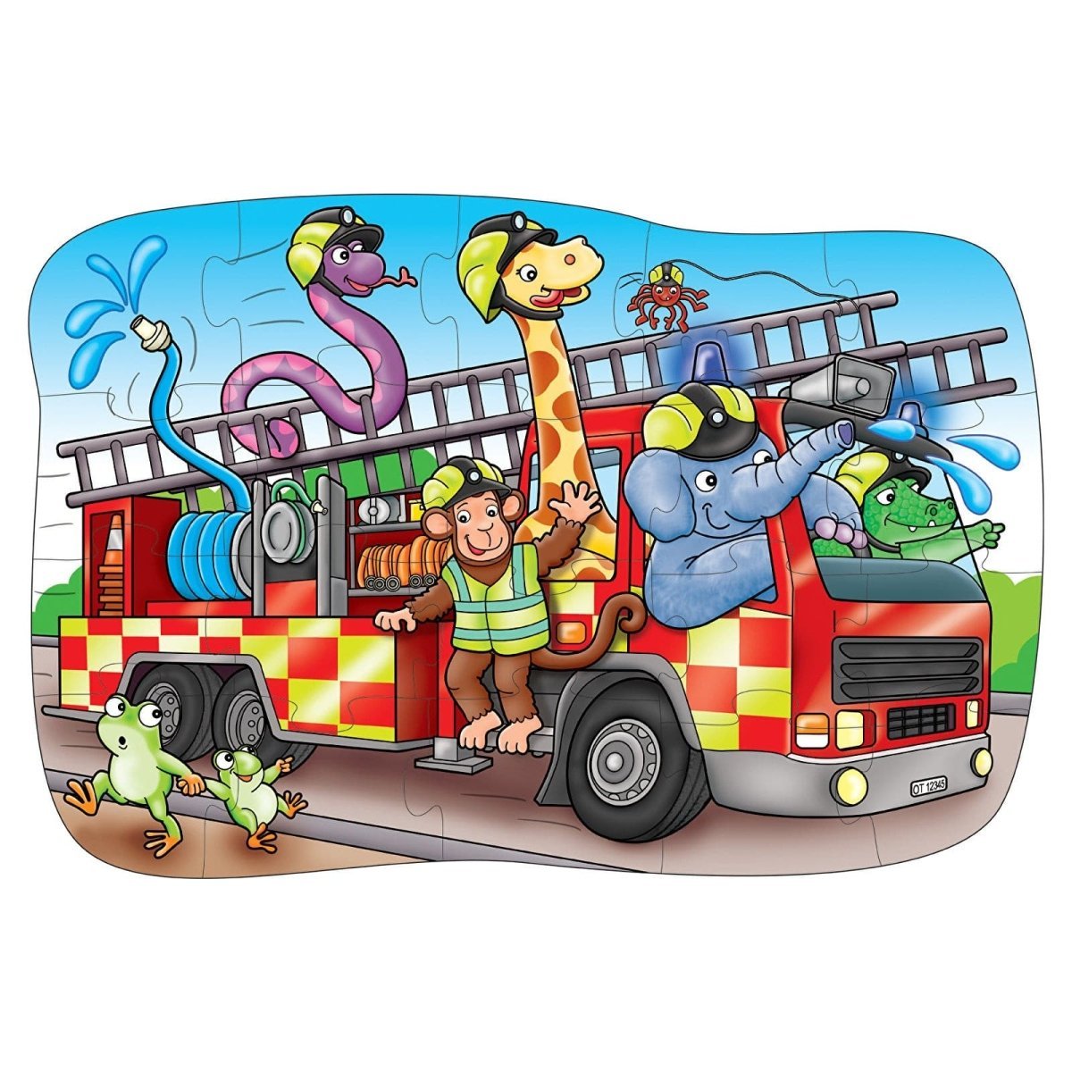 Orchard Toys Big Fire Engine Jigsaw Puzzle - mezetto ebebek ebebek