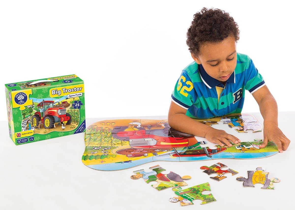 Orchard Toys Big Tractor Jigsaw Puzzle - mezetto ebebek ebebek
