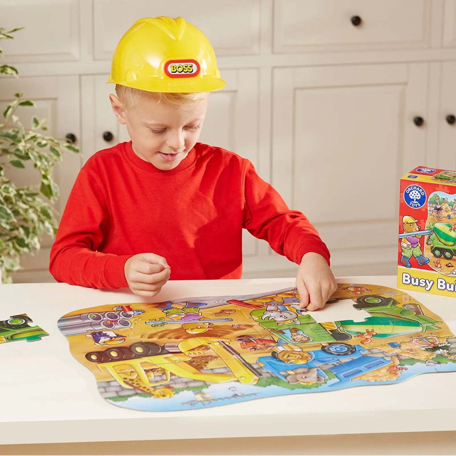 Orchard Toys Busy Builders Jigsaw Puzzle - mezetto ebebek ebebek
