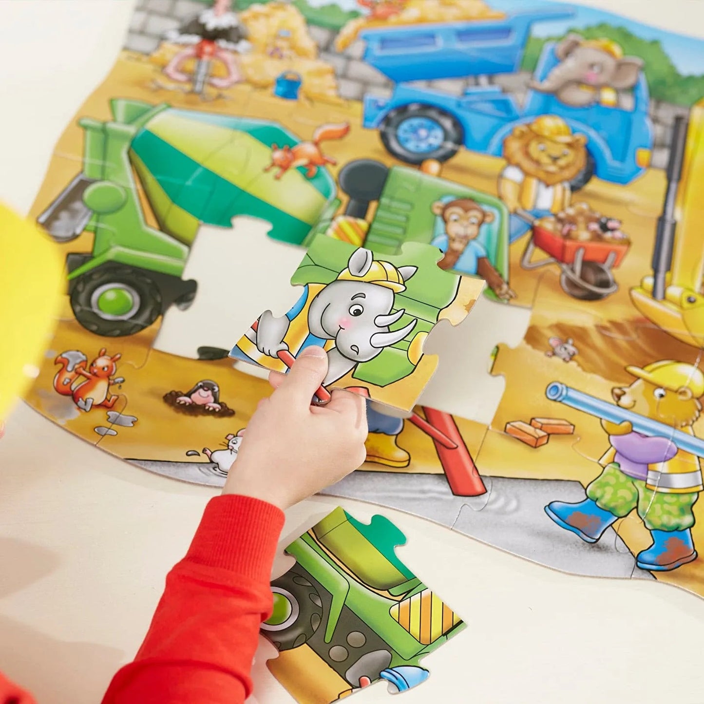 Orchard Toys Busy Builders Jigsaw Puzzle - mezetto ebebek ebebek