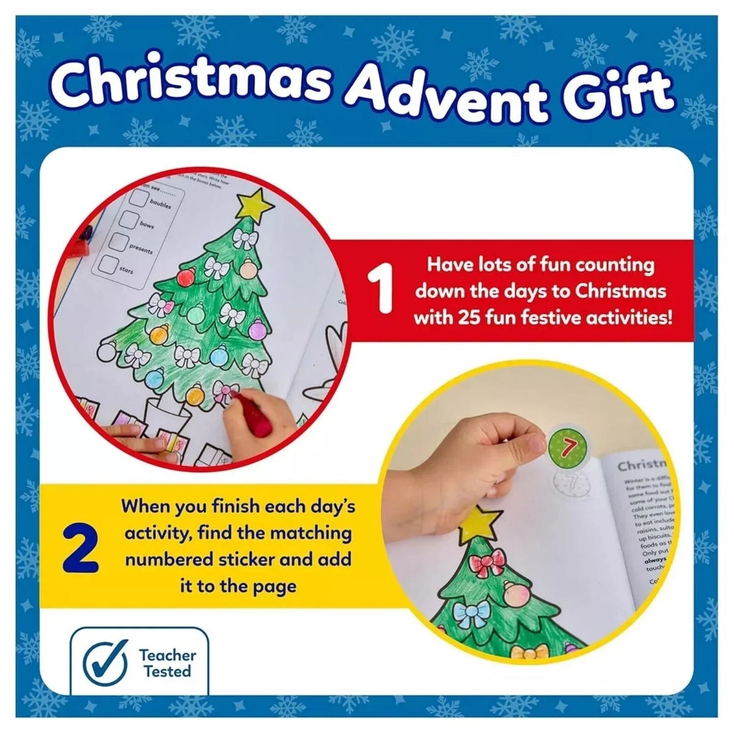 Orchard Toys Countdown to Christmas Activity Book - mezetto ebebek ebebek