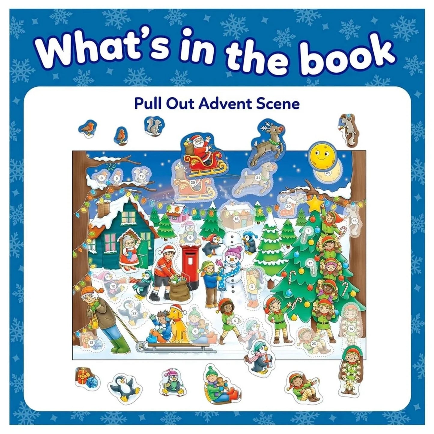 Orchard Toys Countdown to Christmas Activity Book - mezetto ebebek ebebek