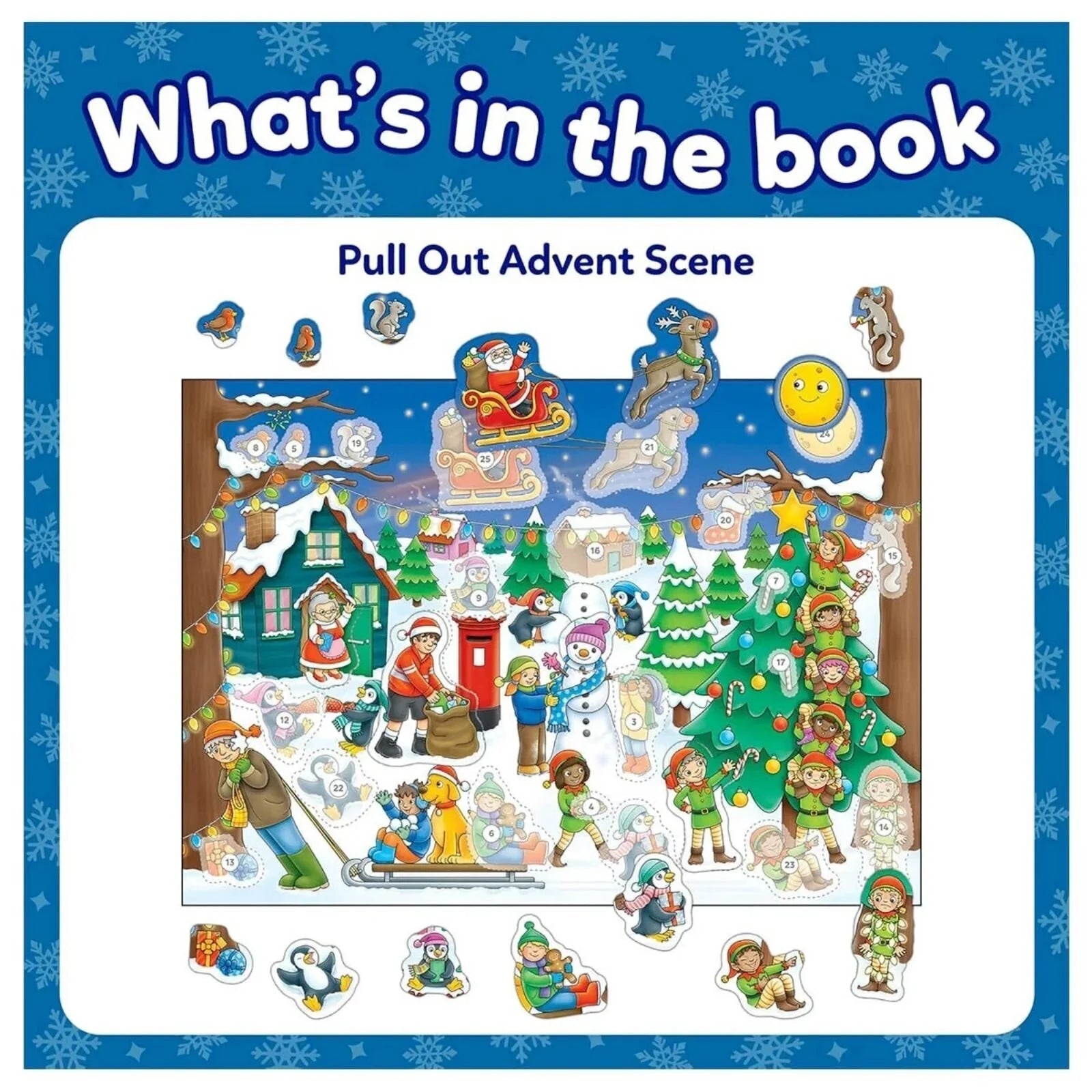 Orchard Toys Countdown to Christmas Activity Book - mezetto ebebek ebebek