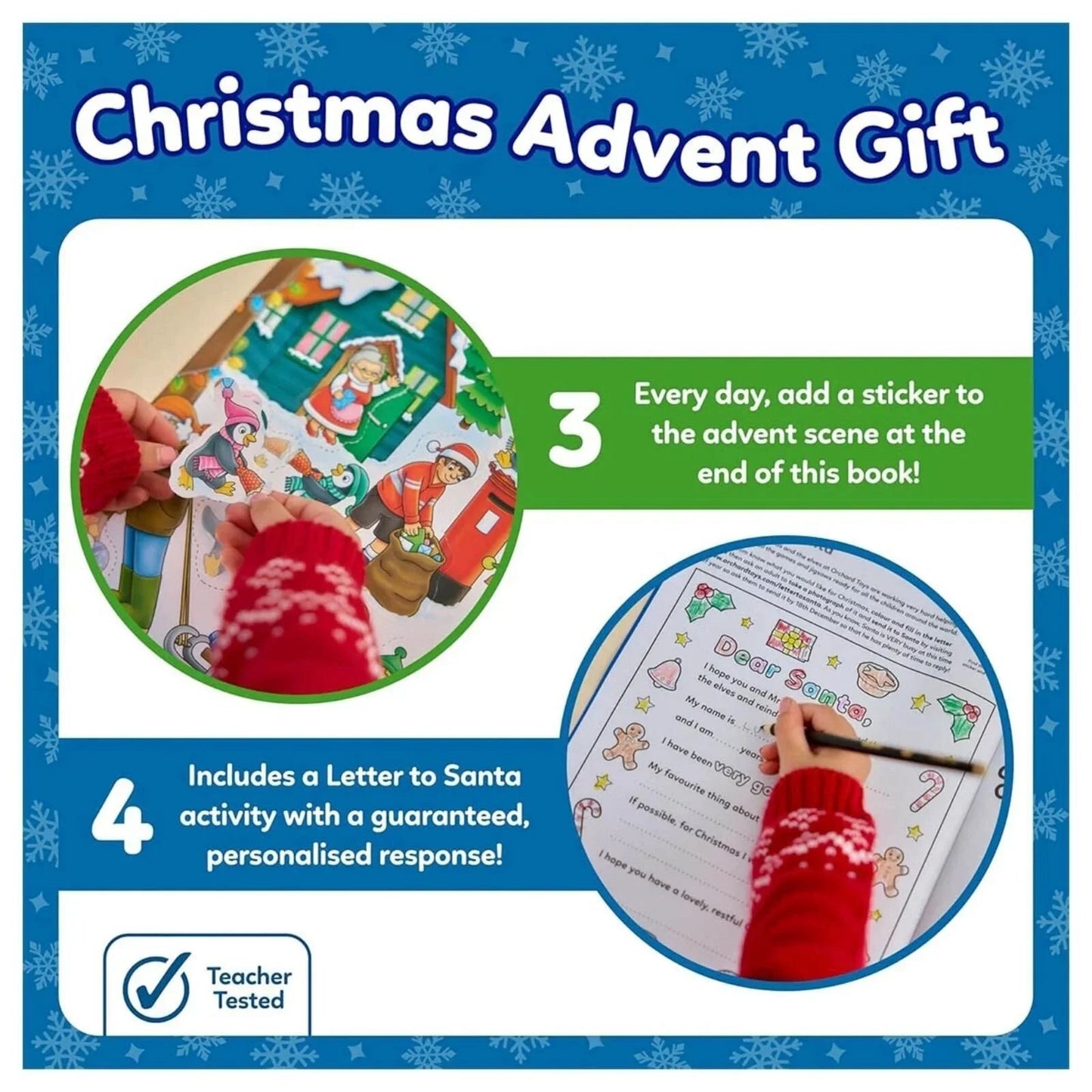 Orchard Toys Countdown to Christmas Activity Book - mezetto ebebek ebebek