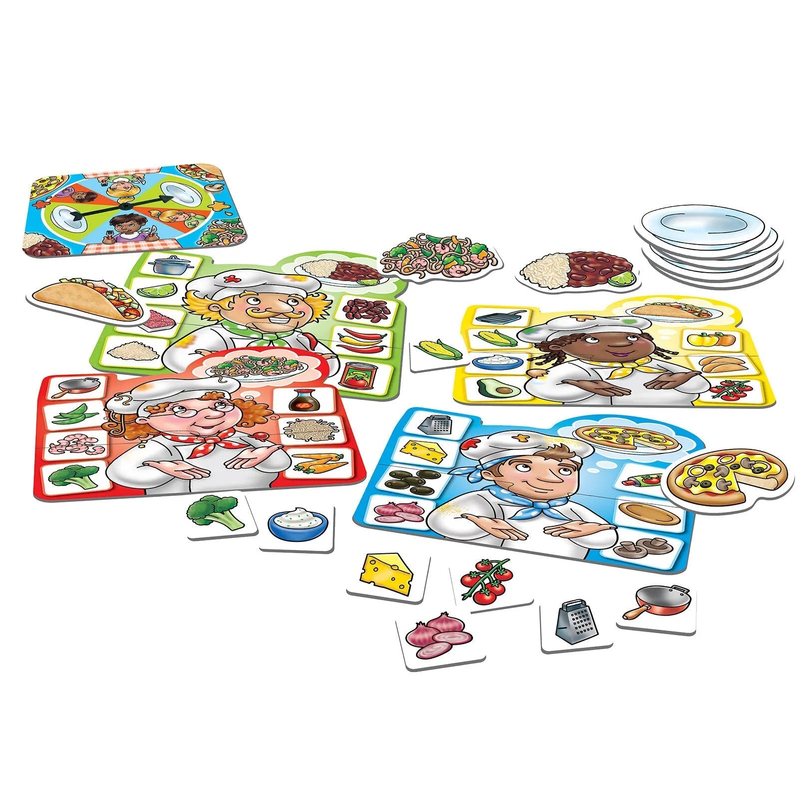Orchard Toys Crazy Chefs - mezetto ebebek ebebek