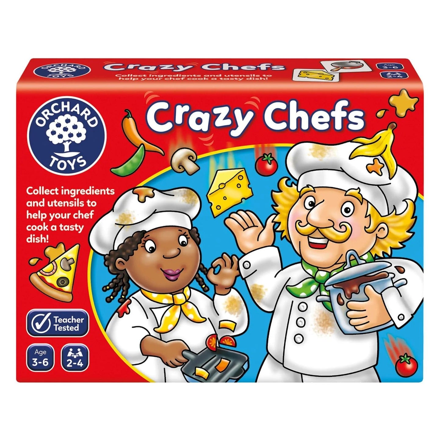 Orchard Toys Crazy Chefs - mezetto ebebek ebebek