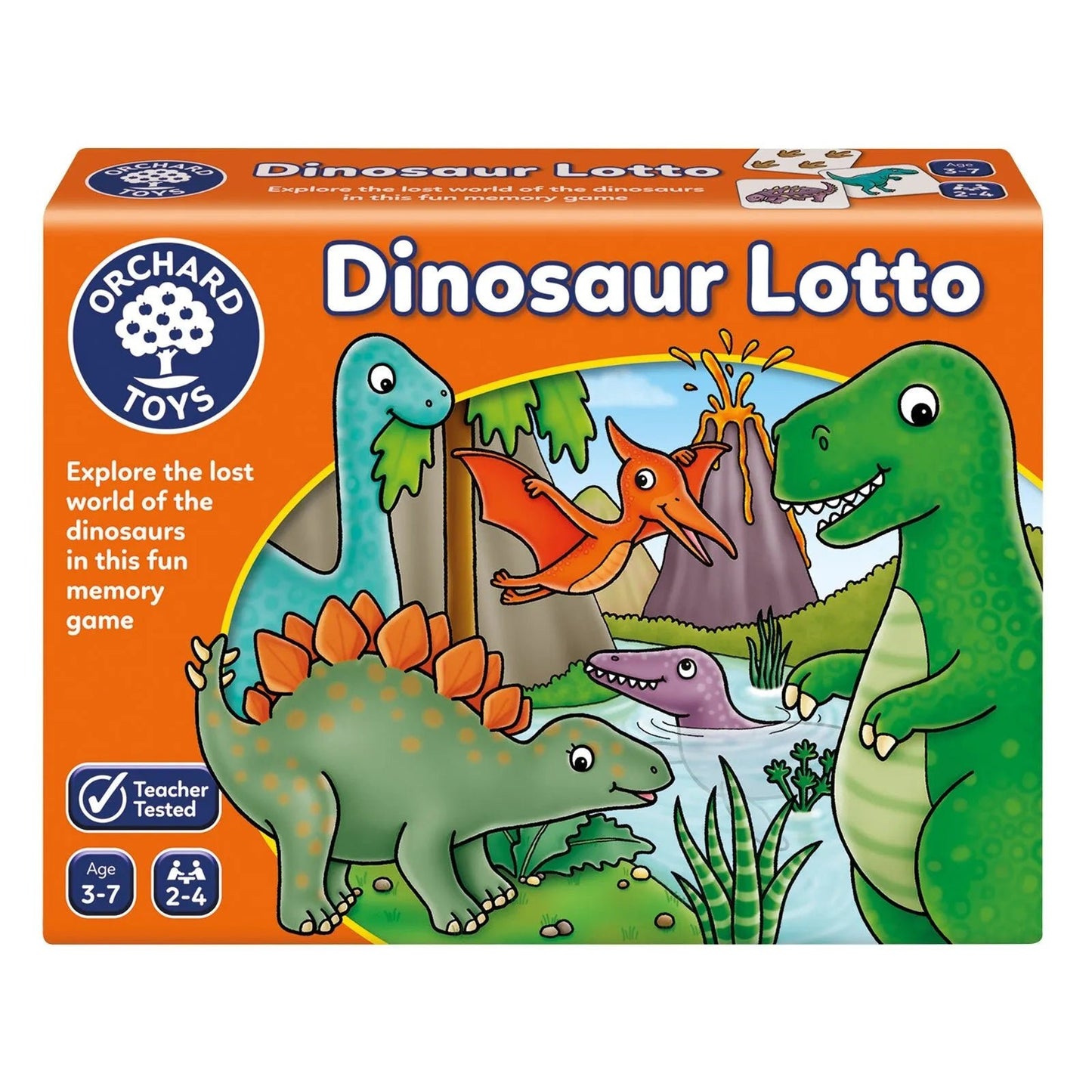 Orchard Toys Dinosaur Lotto - mezetto ebebek ebebek