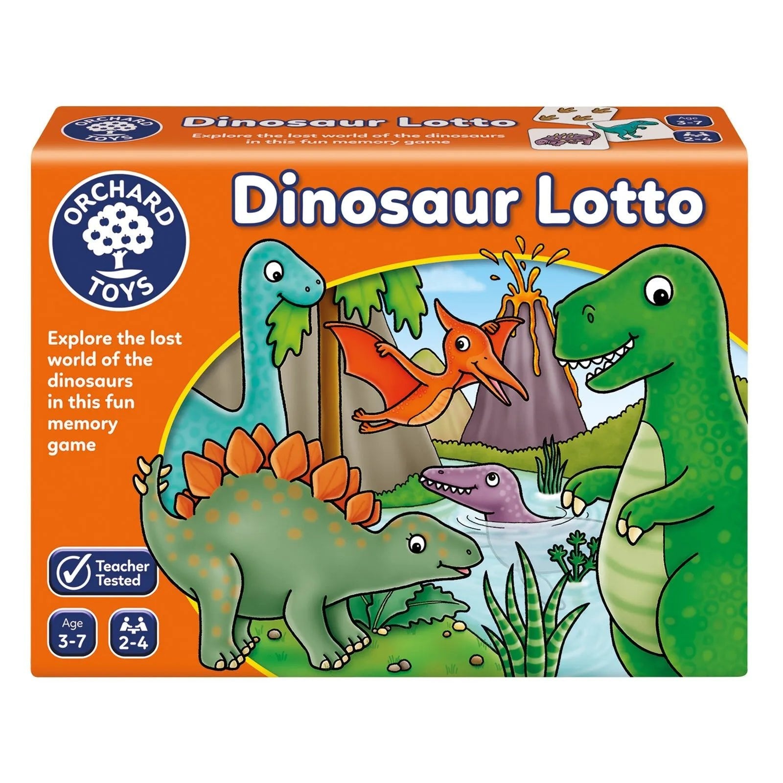 Orchard Toys Dinosaur Lotto - mezetto ebebek ebebek