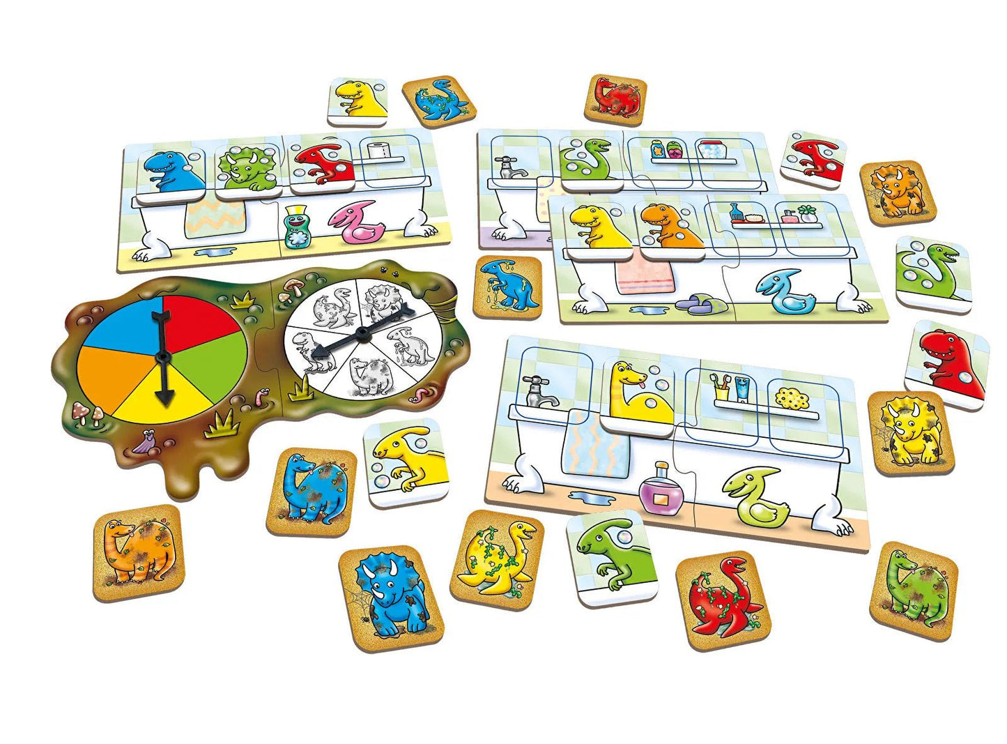Orchard Toys Dirty Dinos - mezetto ebebek ebebek