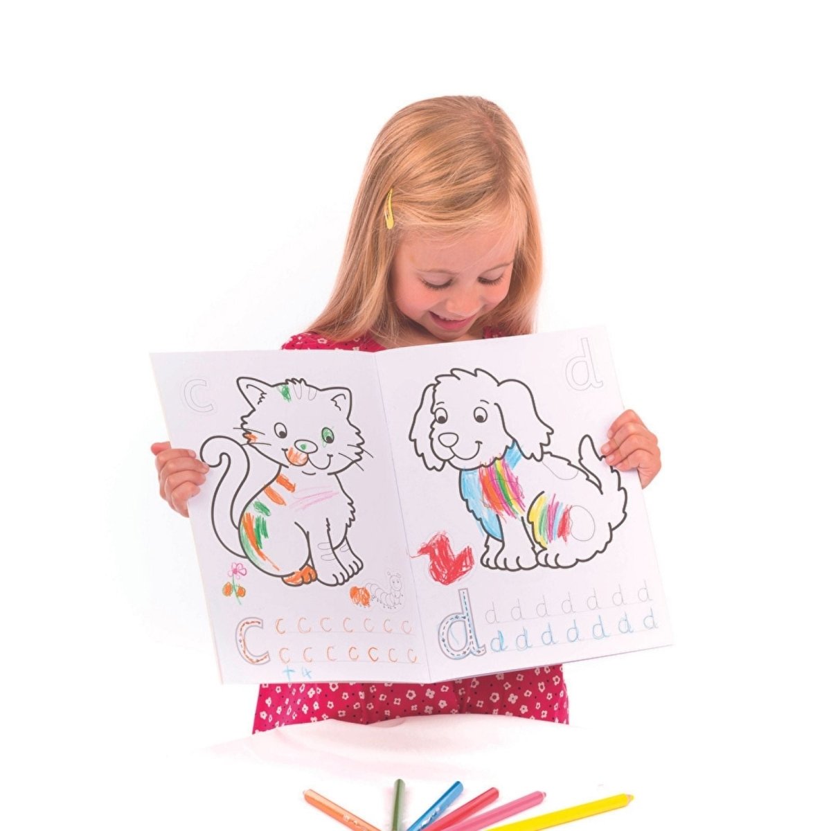 Orchard Toys Early Learning Colouring Books - mezetto ebebek ebebek