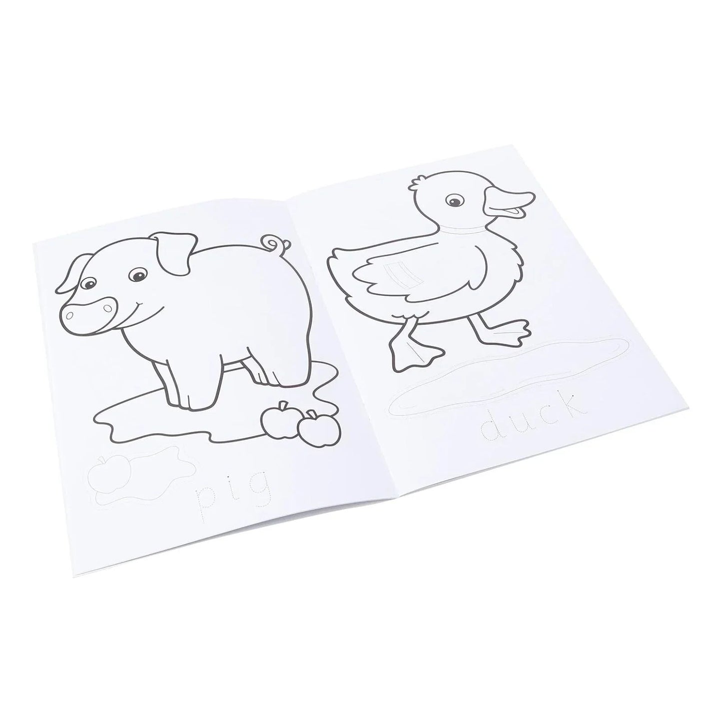 Orchard Toys Farmyard Colouring Book - mezetto ebebek ebebek