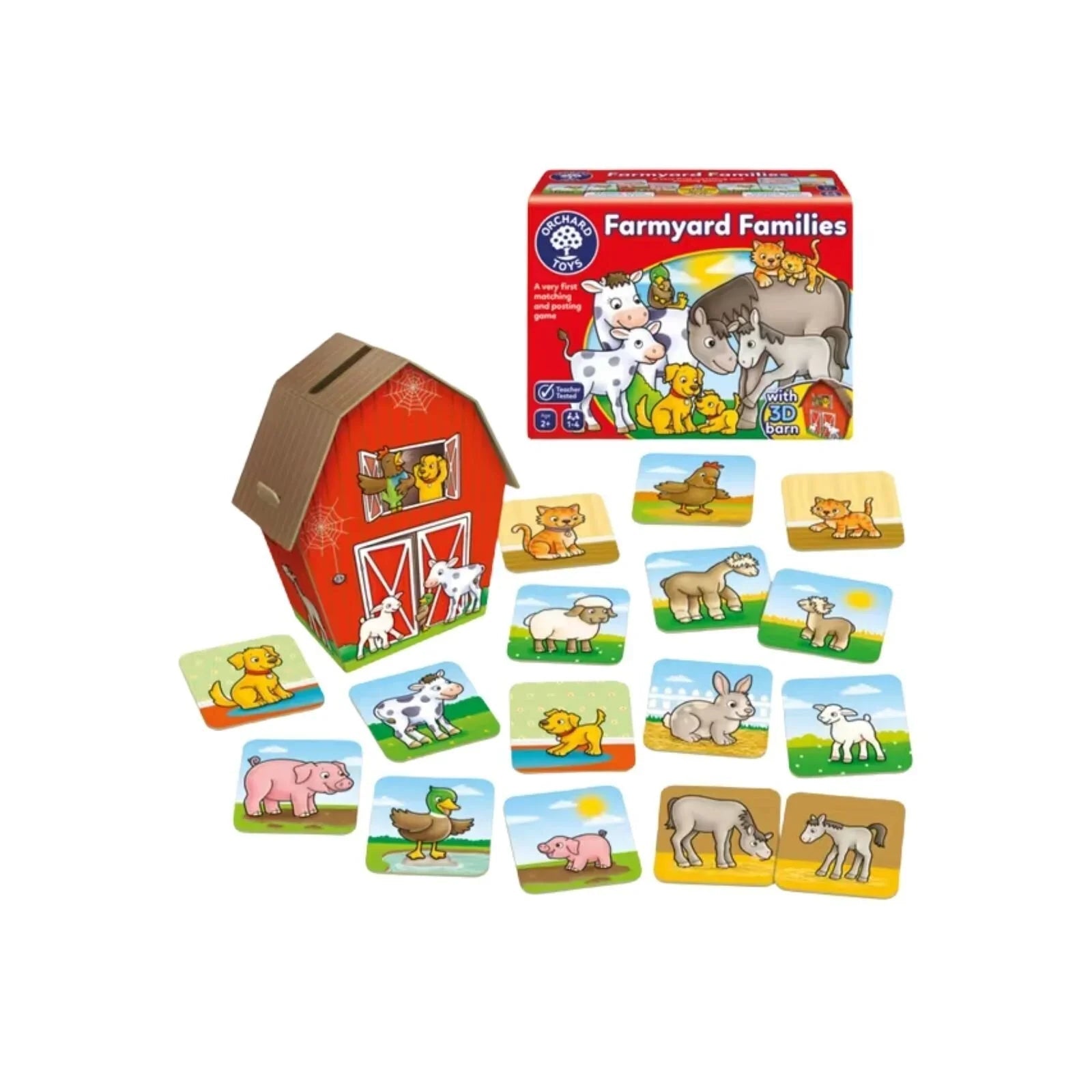 Orchard Toys Farmyard Families Game - mezetto ebebek ebebek