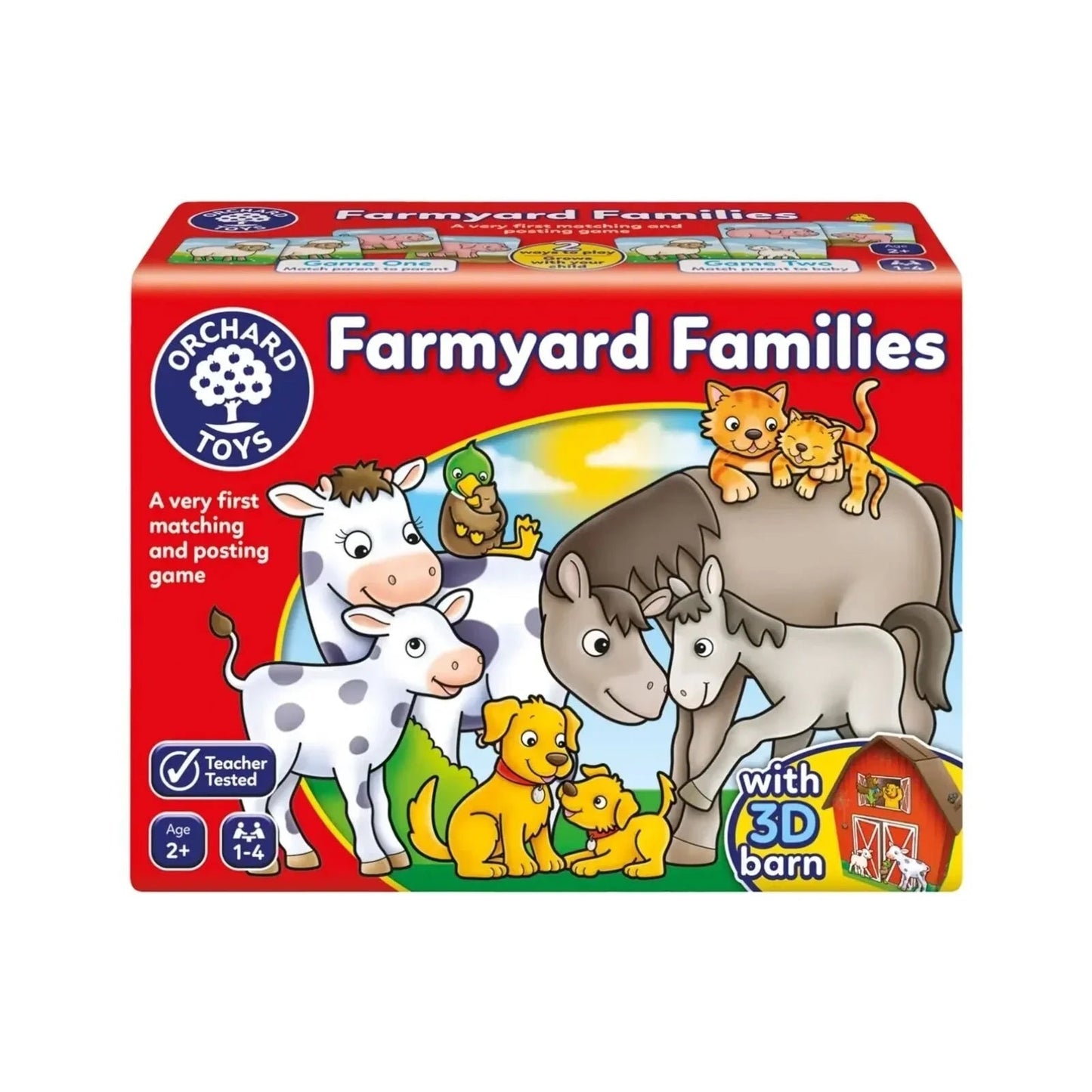 Orchard Toys Farmyard Families Game - mezetto ebebek ebebek