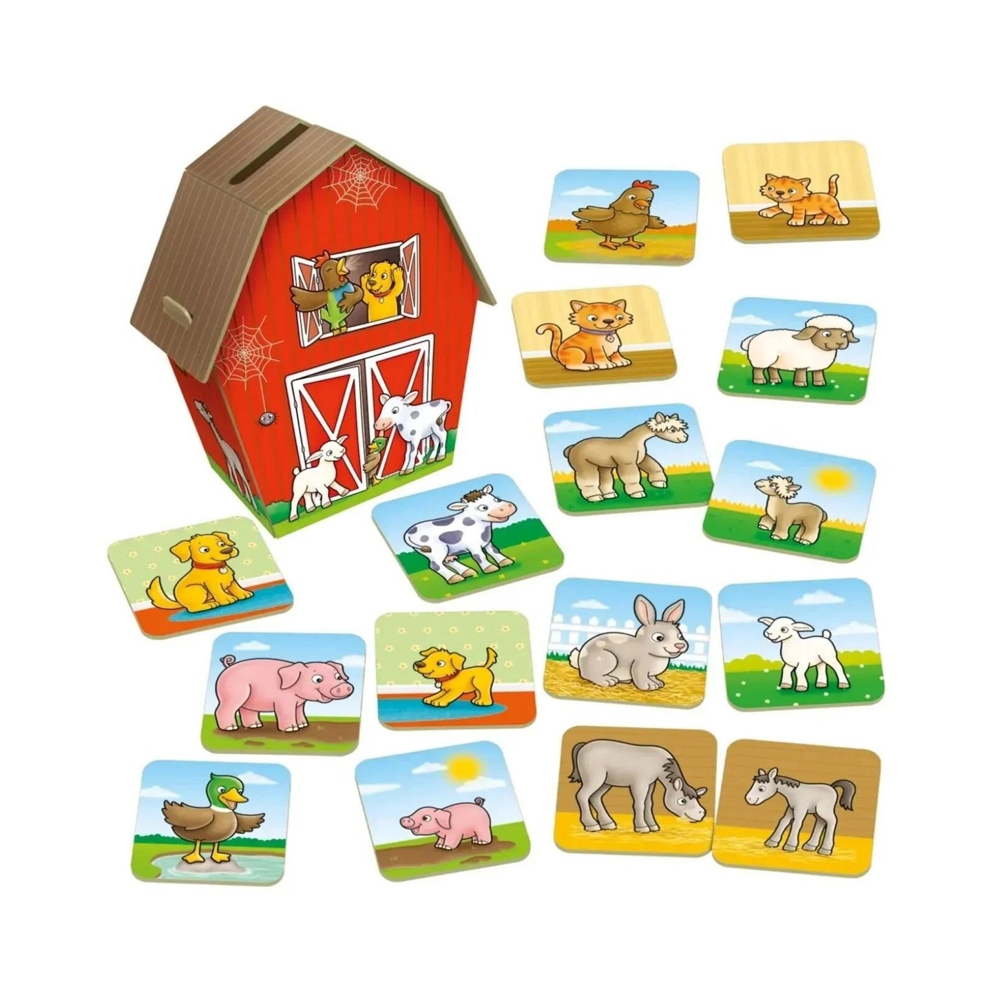 Orchard Toys Farmyard Families Game - mezetto ebebek ebebek
