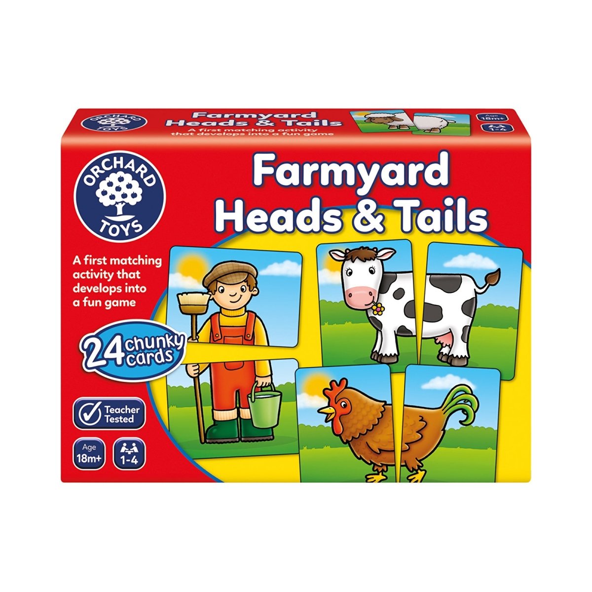 Orchard Toys Farmyard Heads & Tails - mezetto ebebek ebebek