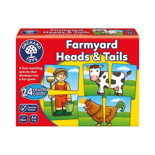 Orchard Toys Farmyard Heads & Tails - mezetto ebebek ebebek