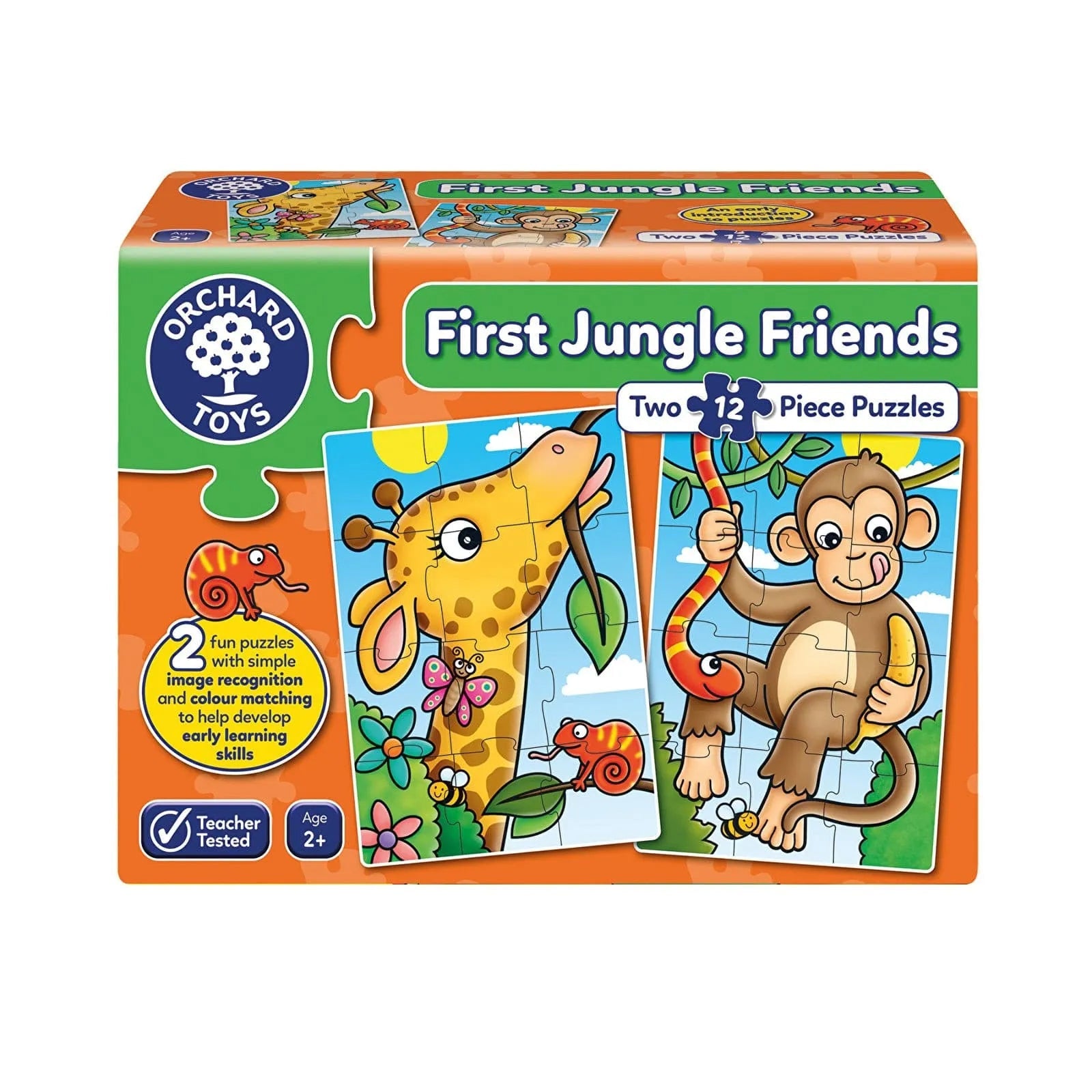 Orchard Toys First Jungle Friends Jigsaw Puzzles - mezetto ebebek ebebek