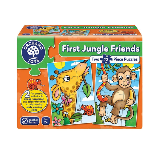 Orchard Toys First Jungle Friends Jigsaw Puzzles - mezetto ebebek ebebek