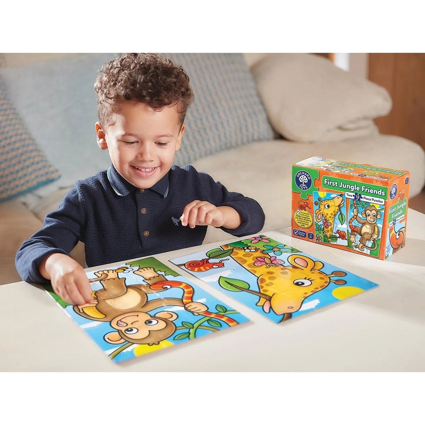 Orchard Toys First Jungle Friends Jigsaw Puzzles - mezetto ebebek ebebek