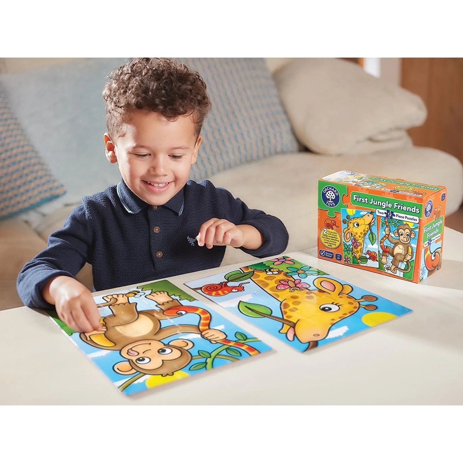 Orchard Toys First Jungle Friends Jigsaw Puzzles - mezetto ebebek ebebek