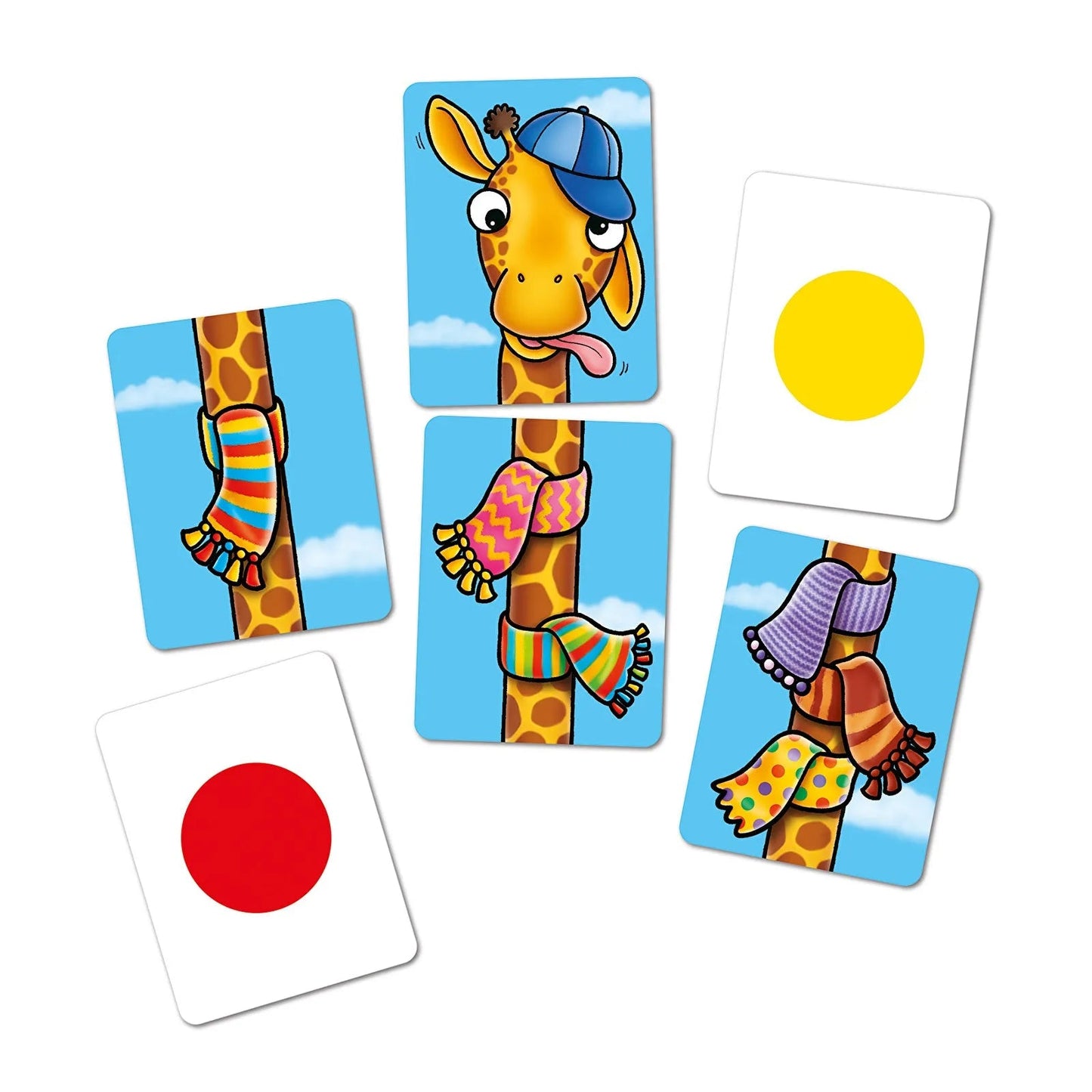 Orchard Toys Giraffes In Scarves - mezetto ebebek ebebek