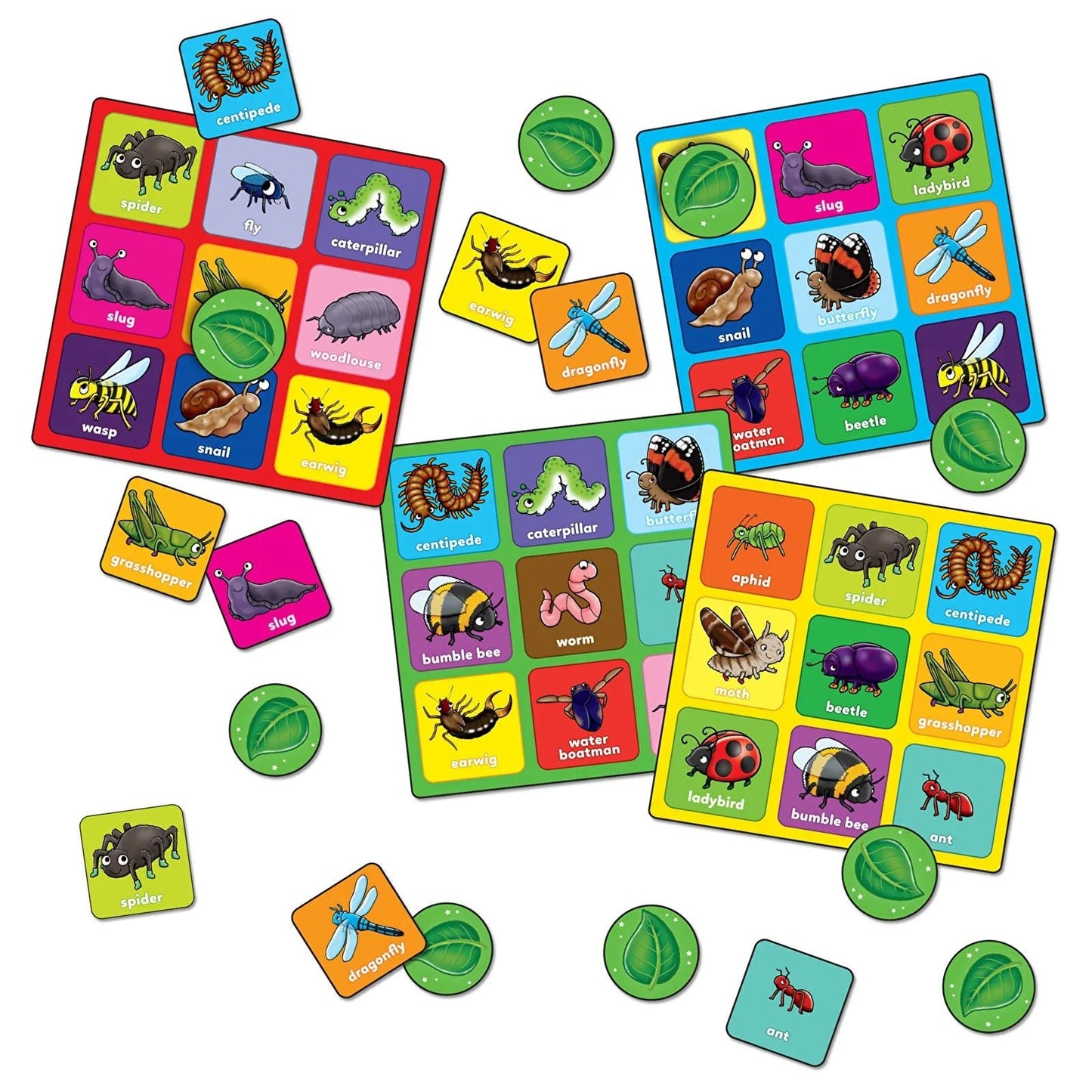 Orchard Toys Little Bug Bingo Mini Game - mezetto ebebek ebebek