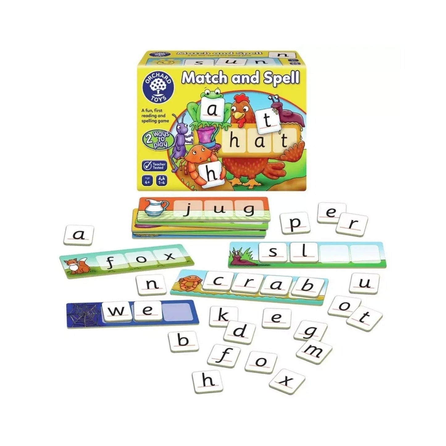 Orchard Toys Match & Spell Game - mezetto ebebek ebebek