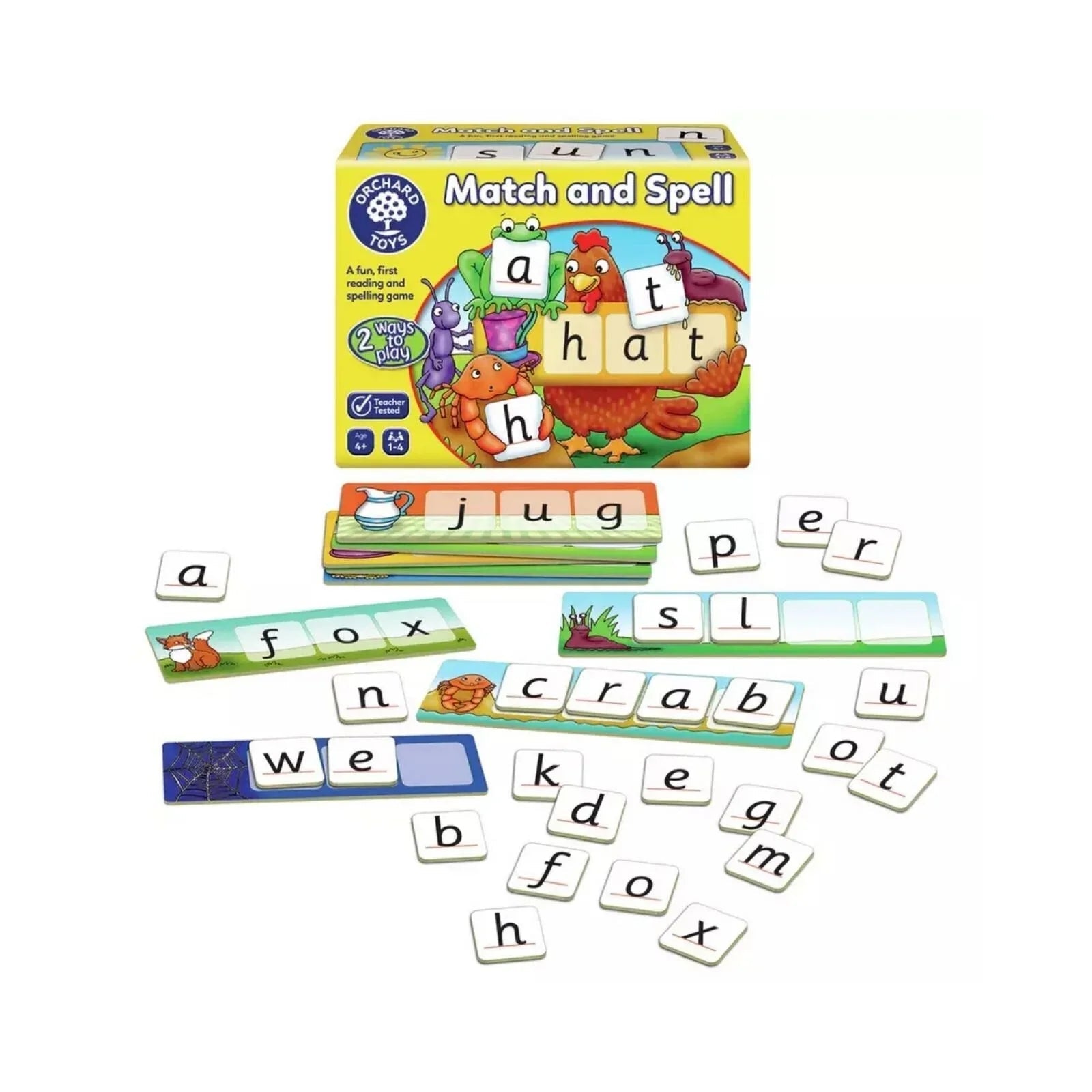 Orchard Toys Match & Spell Game - mezetto ebebek ebebek