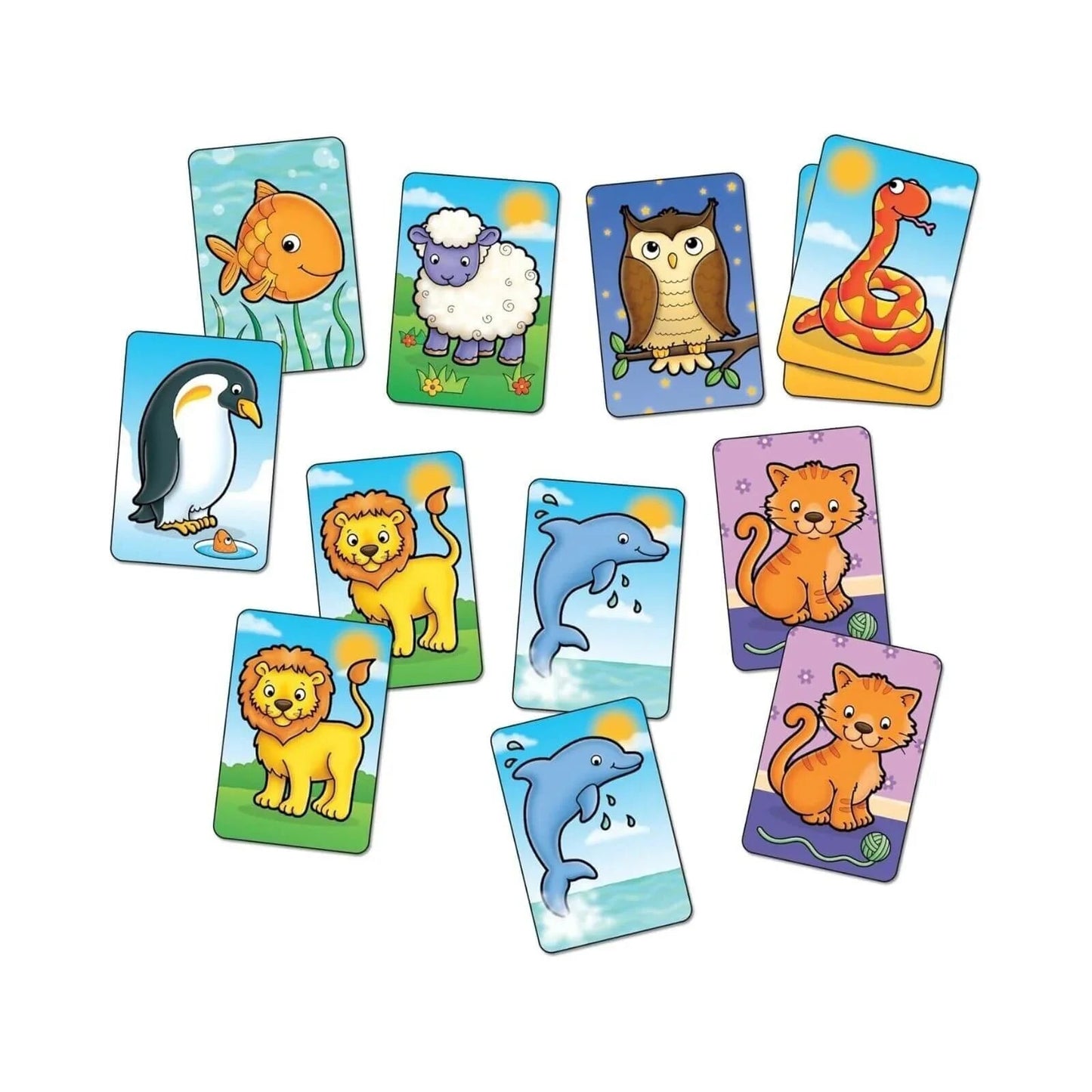 Orchard Toys Mini Games - Animal Match - mezetto ebebek ebebek