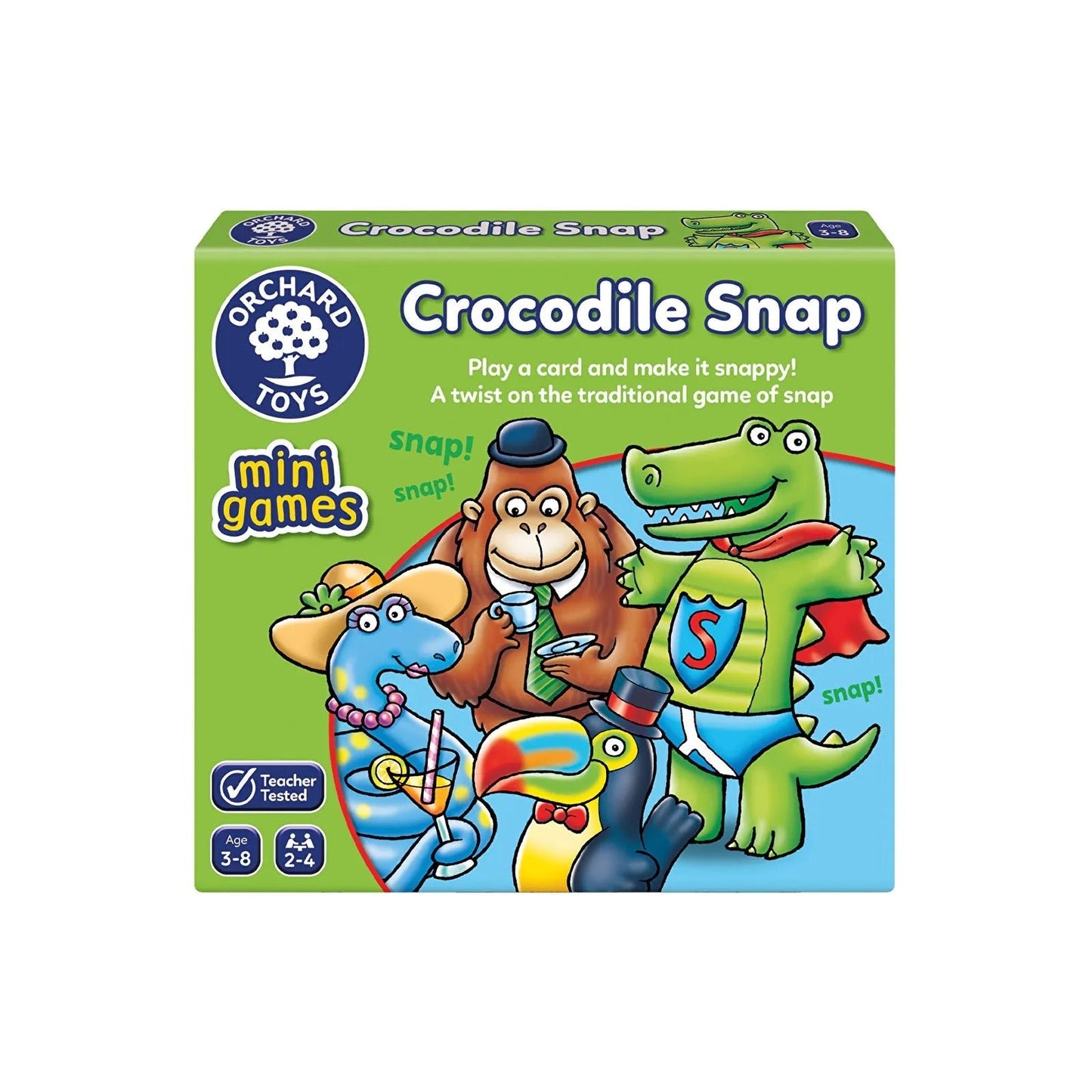Orchard Toys Mini Games - Crocodile Snap - mezetto ebebek ebebek