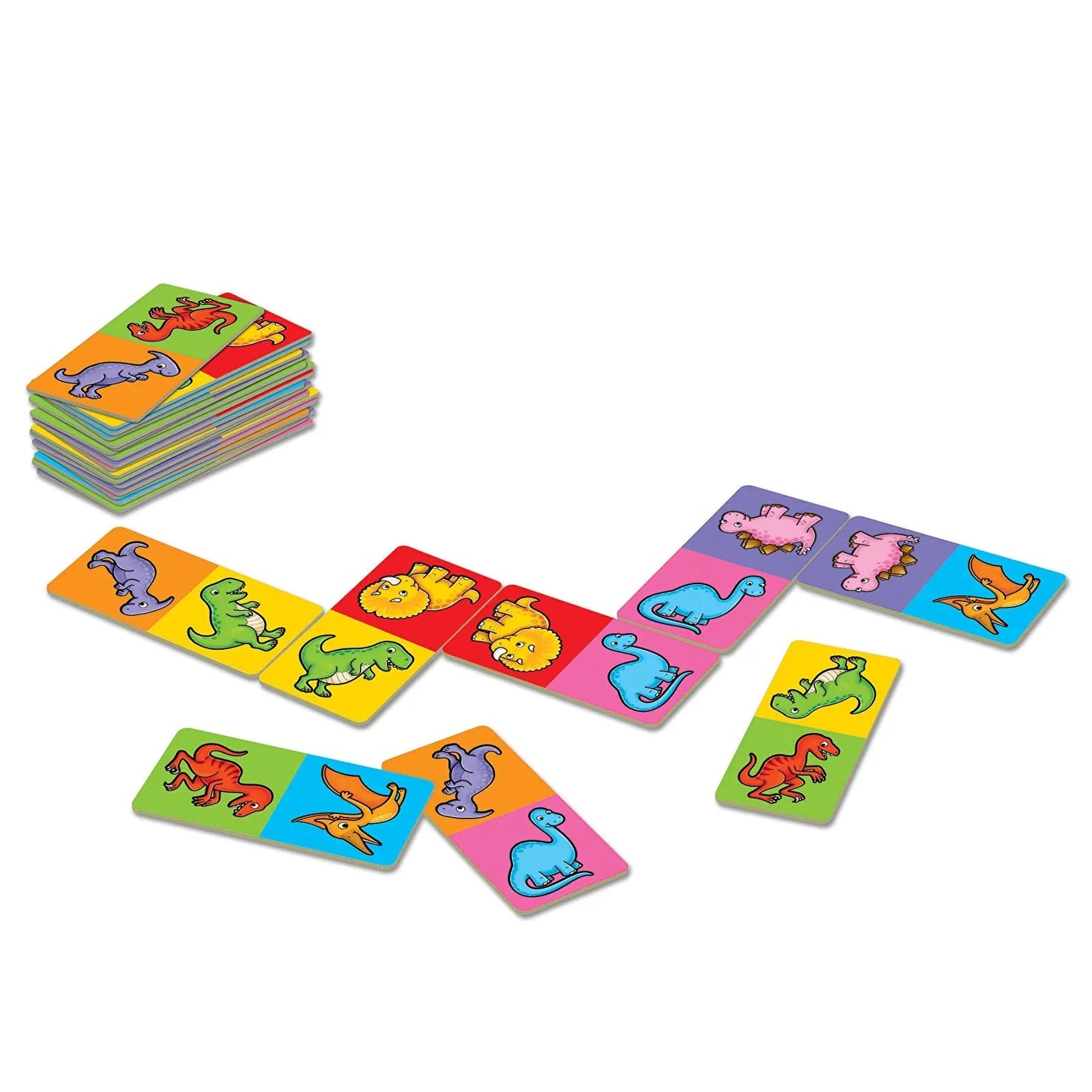 Orchard Toys Mini Games - Dinosaur Dominoes - mezetto ebebek ebebek