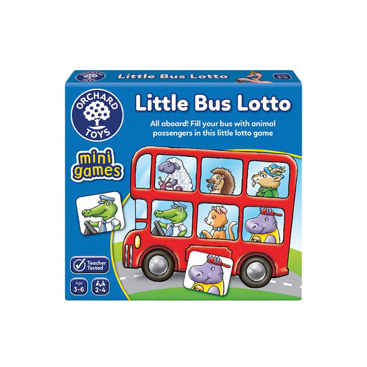 Orchard Toys Mini Games - Little Bus Lotto - mezetto ebebek ebebek
