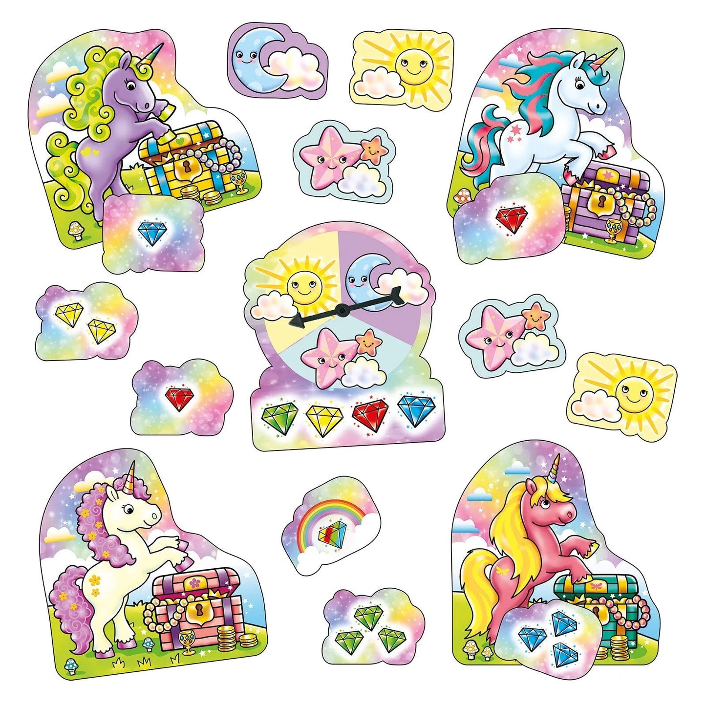 Orchard Toys Mini Games - Unicorn Jewels - mezetto ebebek ebebek