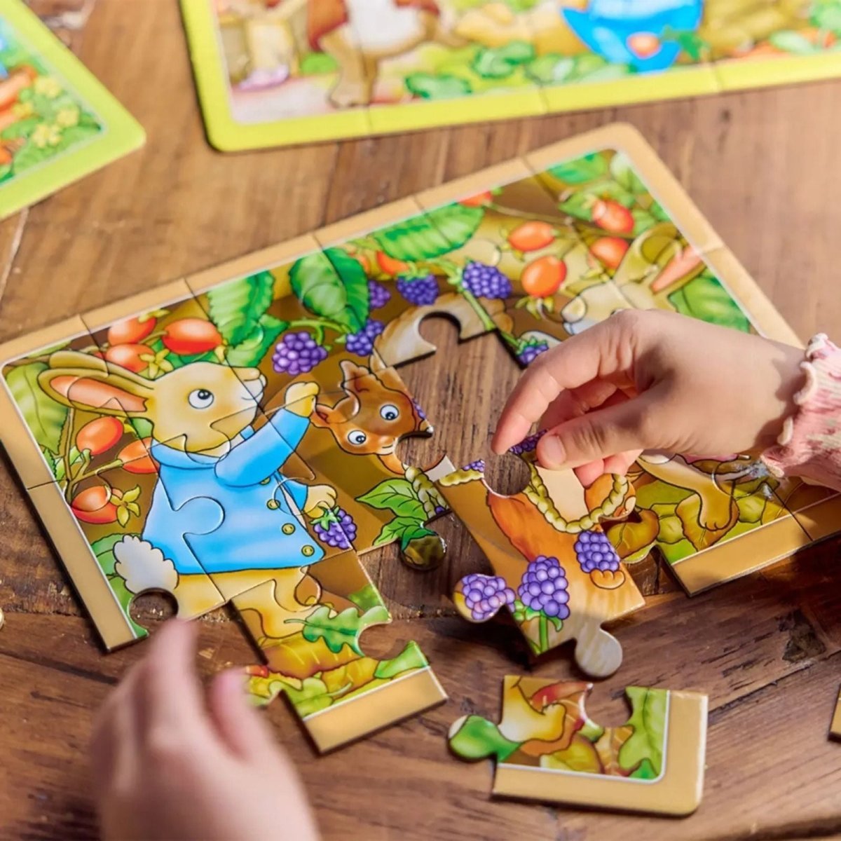 Orchard Toys Peter Rabbit 4 - in - a - Box Puzzles - mezetto ebebek ebebek