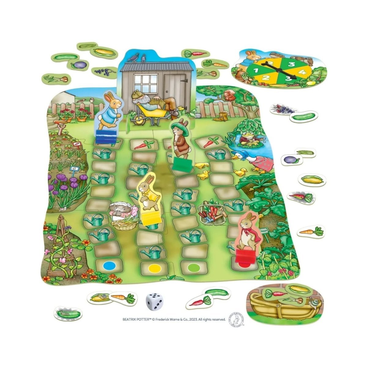 Orchard Toys Peter Rabbit Don’t Wake Mr.McGregor! Game - mezetto ebebek ebebek