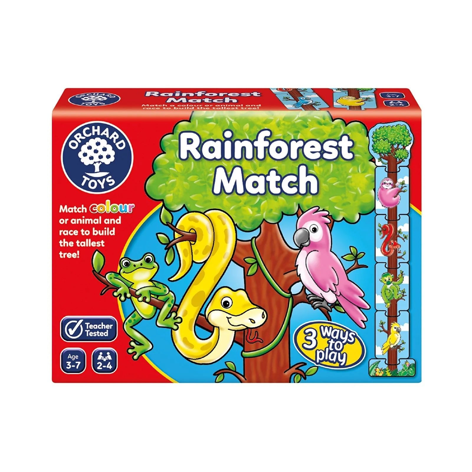 Orchard Toys Rainforest Match - mezetto ebebek ebebek