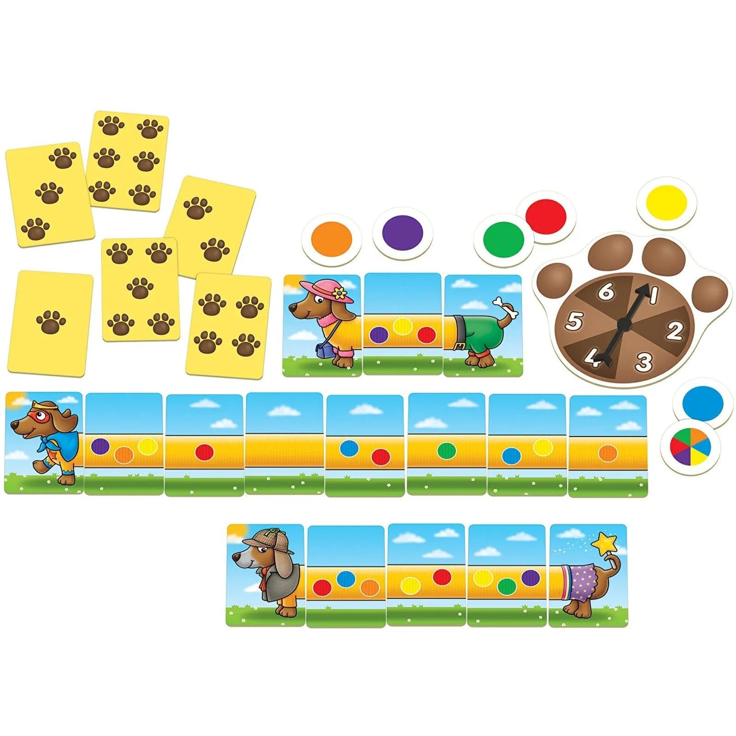 Orchard Toys Spotty Sausage Dogs - mezetto ebebek ebebek