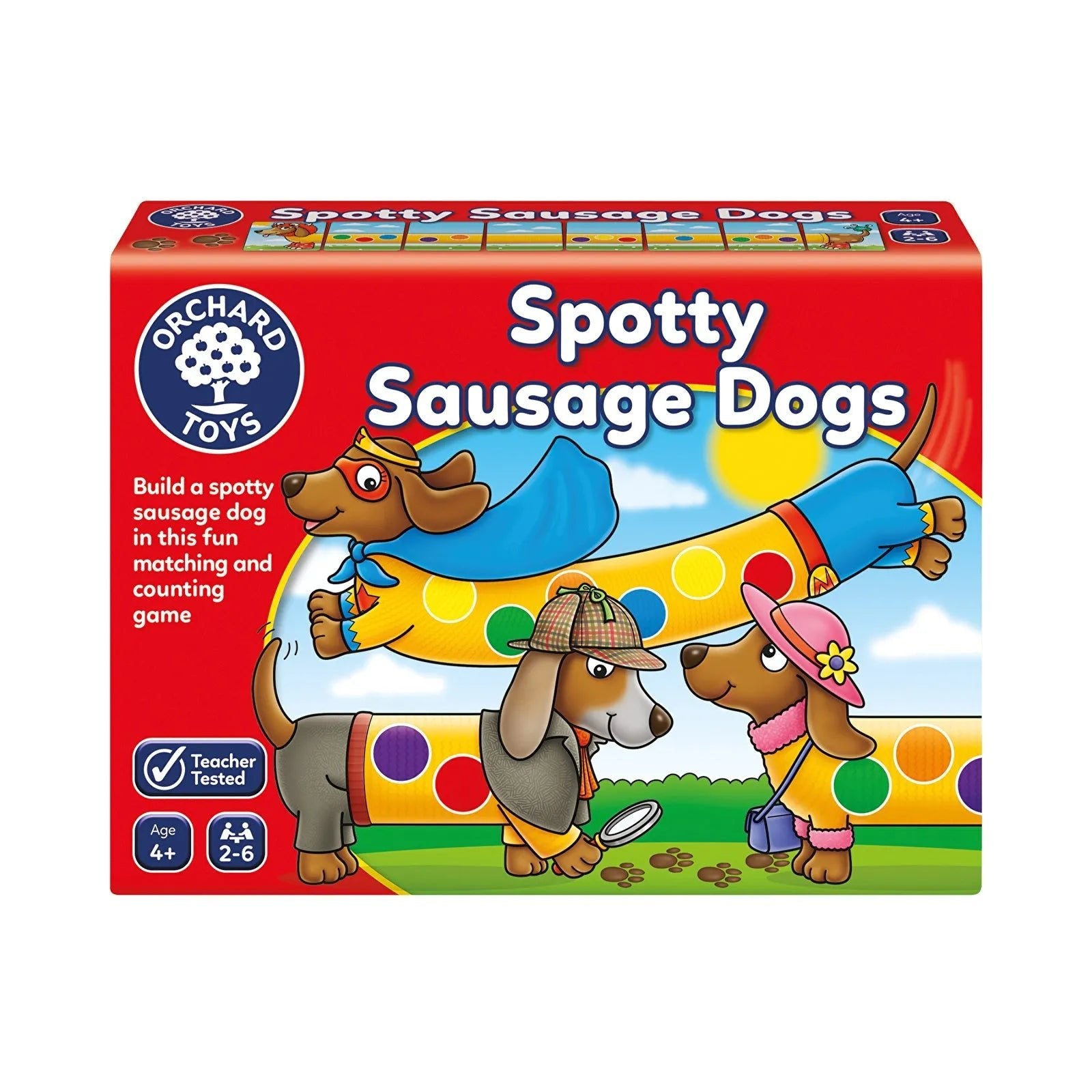 Orchard Toys Spotty Sausage Dogs - mezetto ebebek ebebek