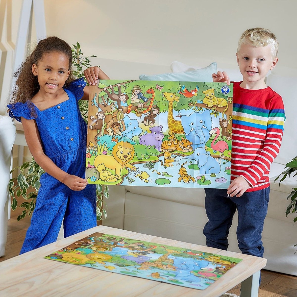Orchard Toys Who's In The Jungle? Jigsaw Puzzle - mezetto ebebek ebebek