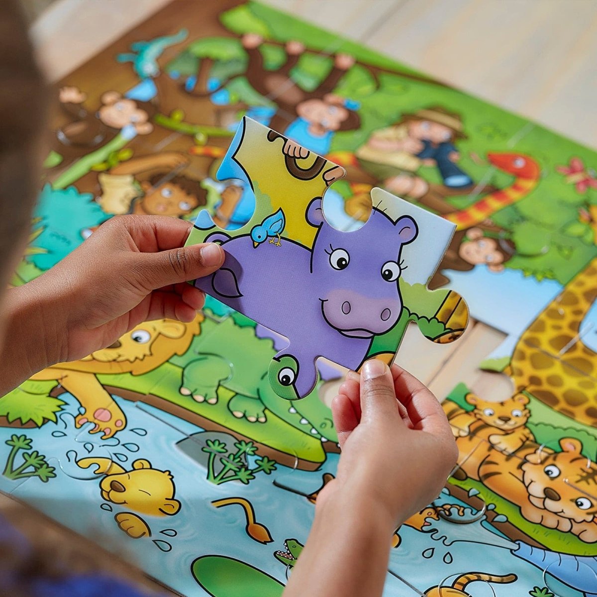 Orchard Toys Who's In The Jungle? Jigsaw Puzzle - mezetto ebebek ebebek