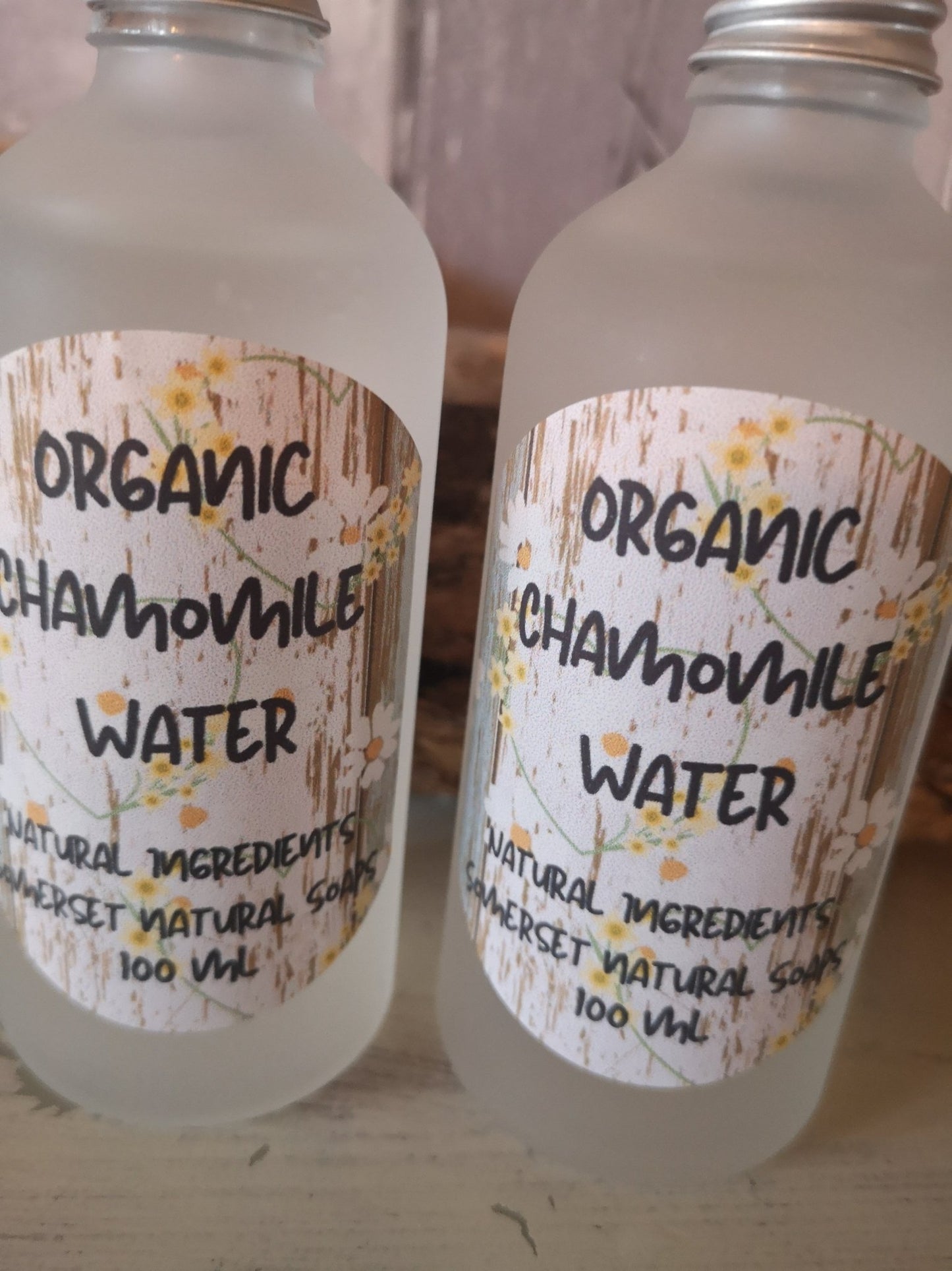 Organic Roman Chamomile floral Water - mezetto Shopify Collective Somerset Natural Soaps