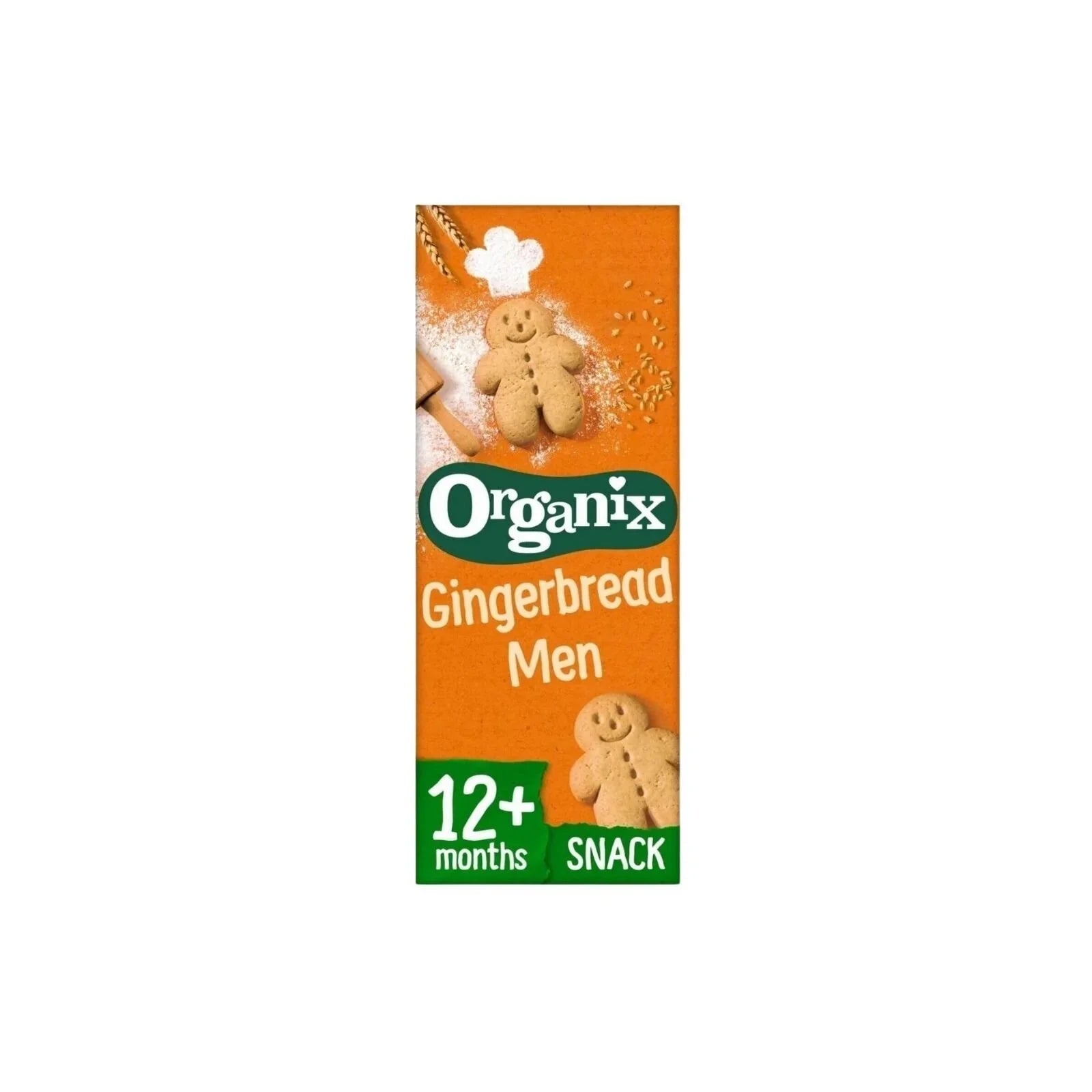 Organix Gingerbread Men Biscuits 12+ months 135g - mezetto ebebek ebebek