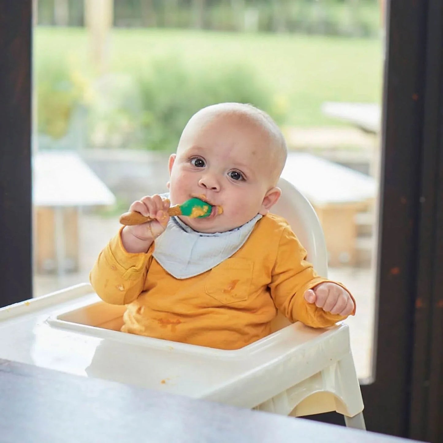 Organix Strawberry & Banana Porridge 6+ months 120g - mezetto ebebek ebebek