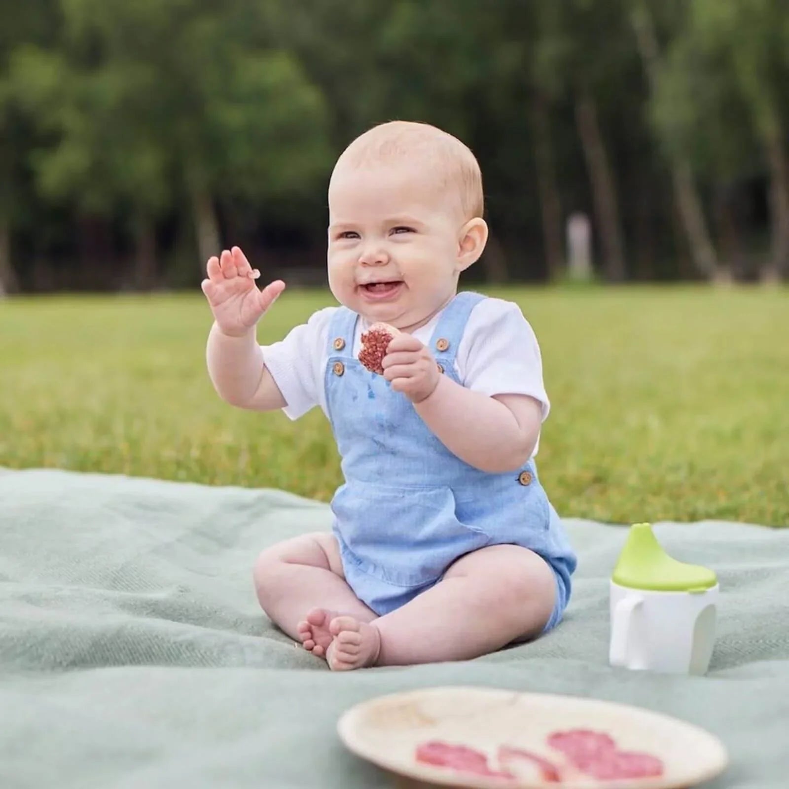 Organix Summer Fruits Rice Cake Clouds 7+ months 40g - mezetto ebebek ebebek